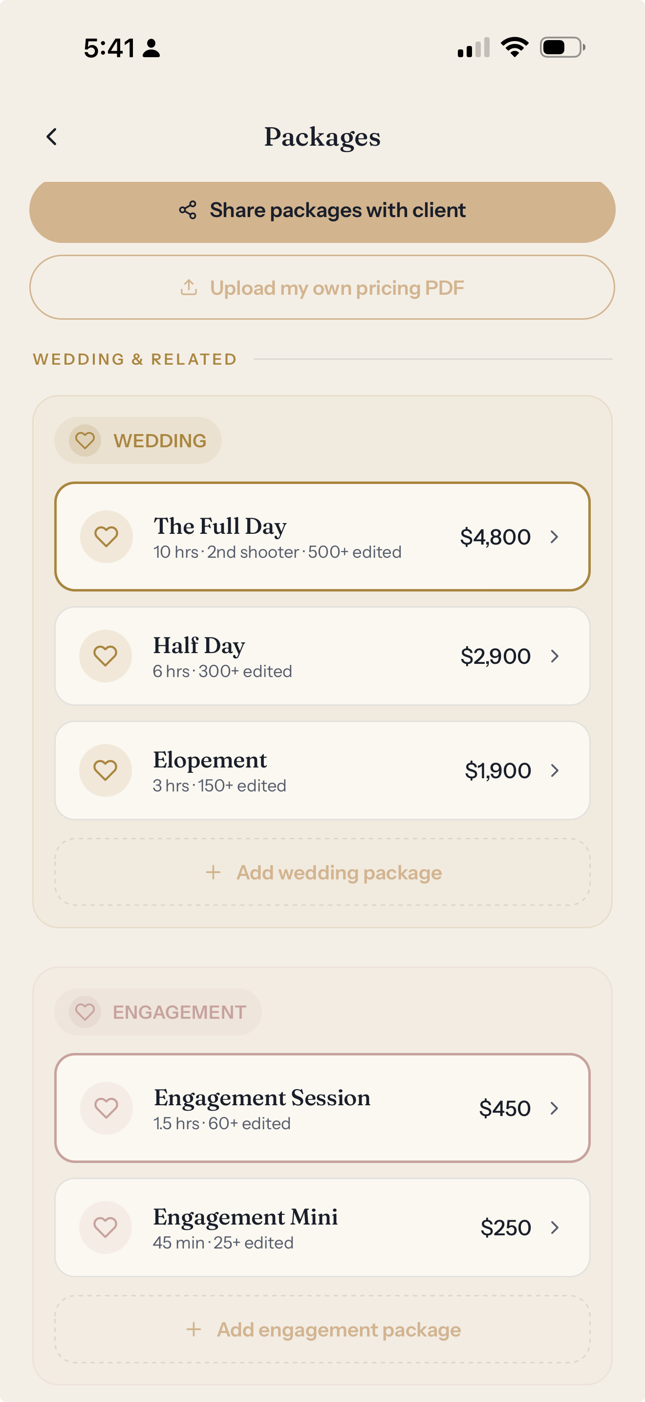 Camrhia packages